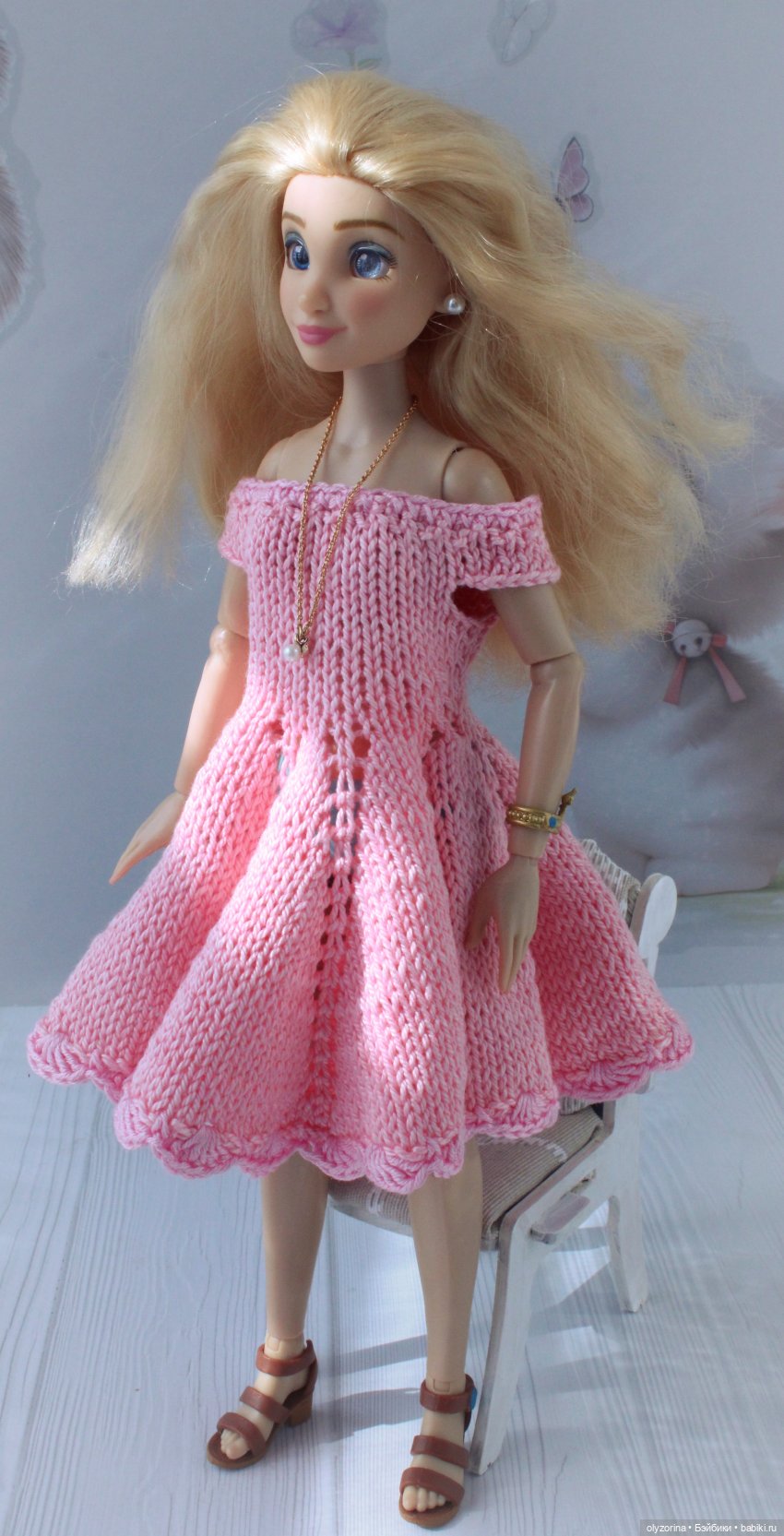 Клубочки и повязун — Одежда и обувь для кукол своими руками: фото (фото 8)