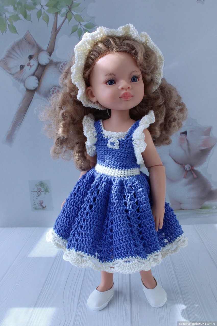 Клубочки и повязун — Одежда и обувь для кукол своими руками: фото