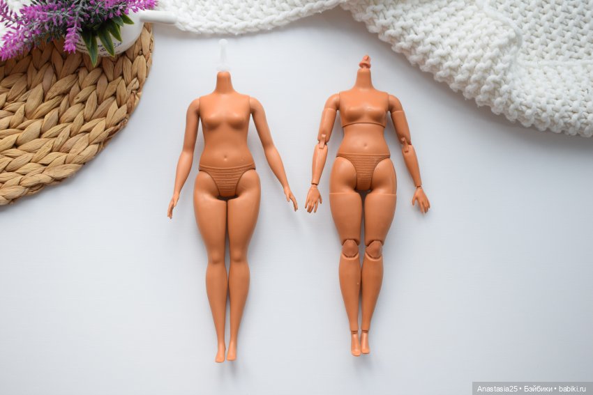 Якоря Барби Fashionistas 85 и Barbie Looks 12