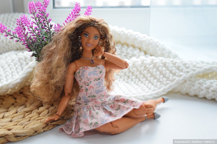 Гибрид Барби Fashionistas 85 и Barbie Looks 12