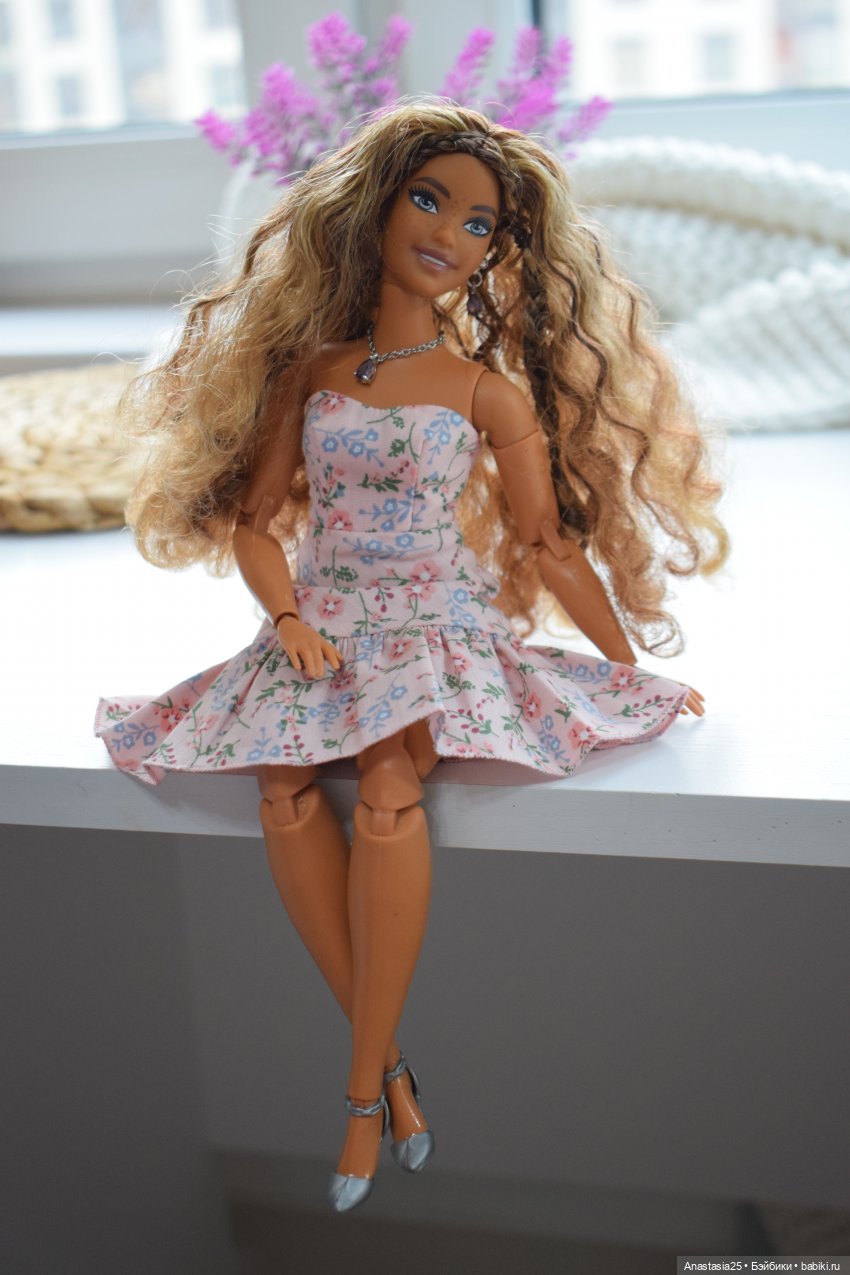 Гибрид Барби Fashionistas 85 и Barbie Looks 12