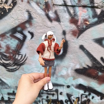 Кукла с блошиного рынка или моя история знакомства с come4arts