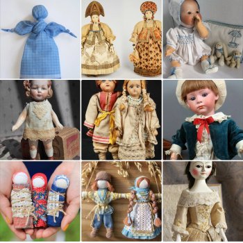 Это интересно . История возникновения кукол .