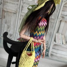 Летний ансамбль Миссони   для формата 1/4