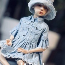 Джинсовое платье для Птички Лоры