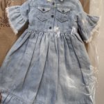 Джинсовое платье для формата подростки  ( Тендер , Рожнева ) и та )