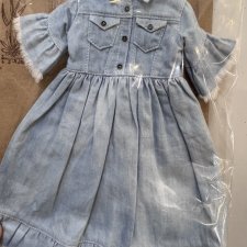 Джинсовое платье для формата подростки  ( Тендер , Рожнева ) и та )