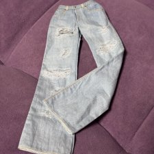 Реалистичные джинсы на  кукол  формата 1/4