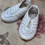 Кроссовки кожа , ручная работа
