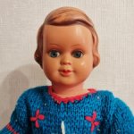 Редкая немецкая кукла, целлулоид