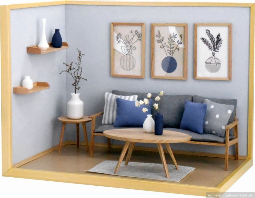 Кукольная мебель ЕЗ — Мебель для кукол и домиков: фото