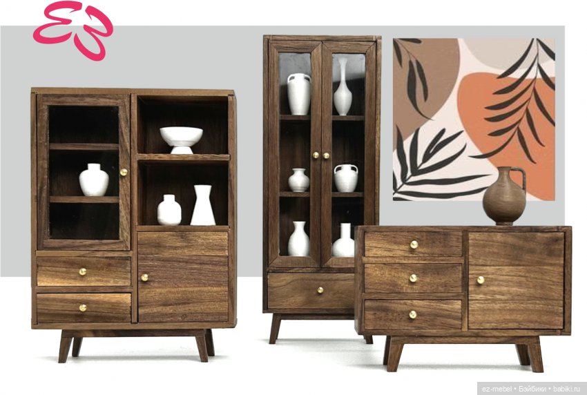 Кукольная мебель ЕЗ — Мебель для кукол и домиков: фото