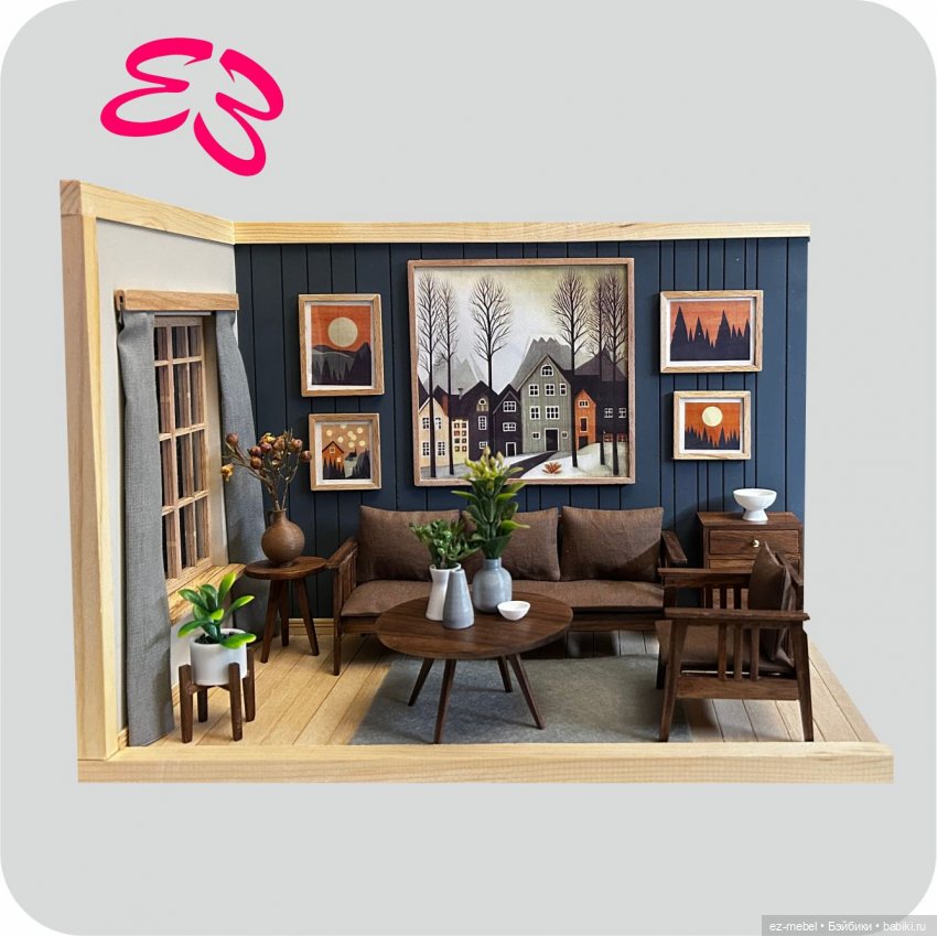 Кукольная мебель ЕЗ. Часть 5. Постеры в интерьере мид сенчури: эстетическое значение и культурный подтекст (фото 6)