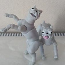 BJD мопсы, биба и боба