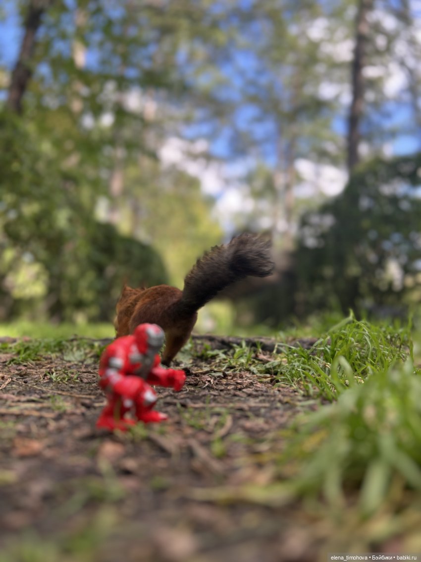 Прогулка с сыном в парке или удивительные приключения героев Marvel (фото 6)