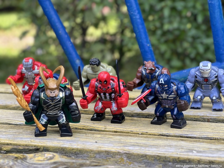 Прогулка с сыном в парке или удивительные приключения героев Marvel (фото 8)