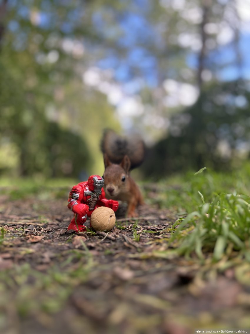 Прогулка с сыном в парке или удивительные приключения героев Marvel (фото 4)