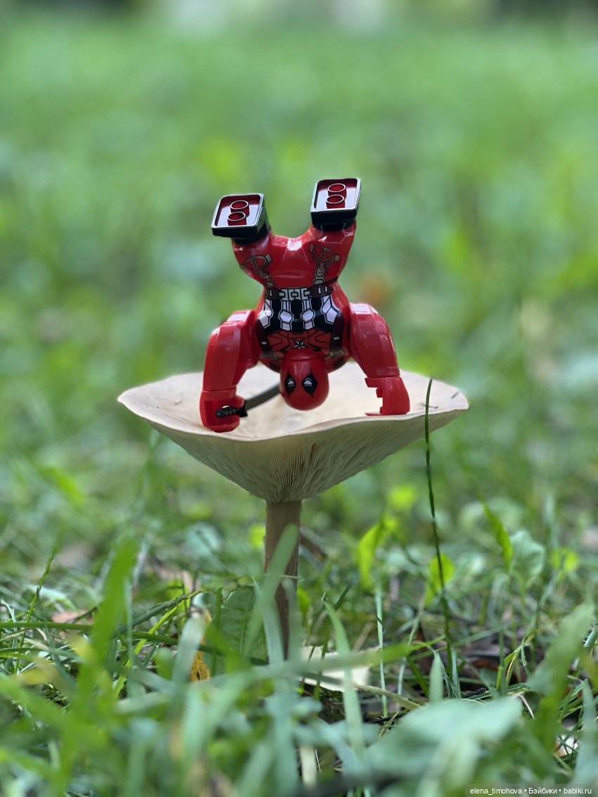 Прогулка с сыном в парке или удивительные приключения героев Marvel (фото 7)