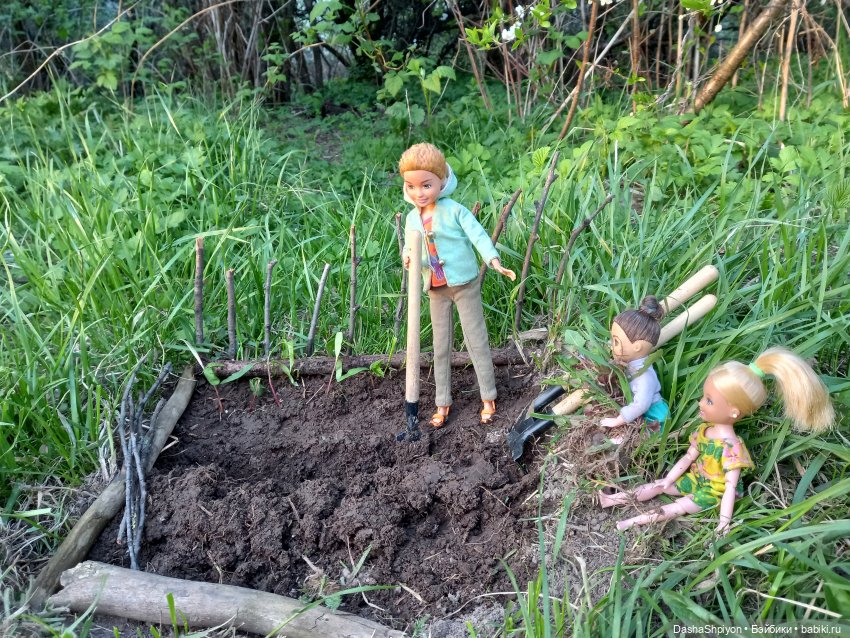 🫑🥒Огород — часть 1 🌱 — Куклы Barbie (Барби): Looks