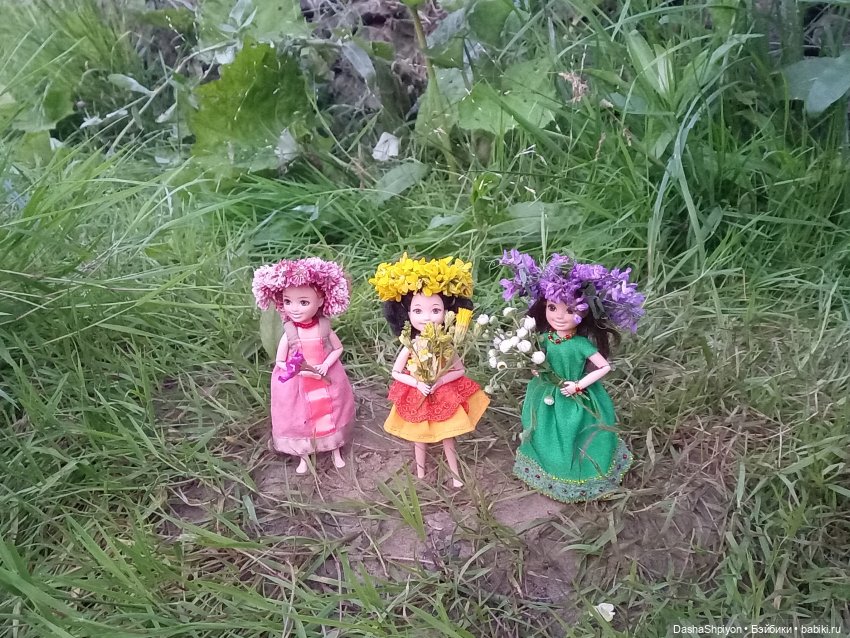 💐Венки и немного июльского урожая 🌾