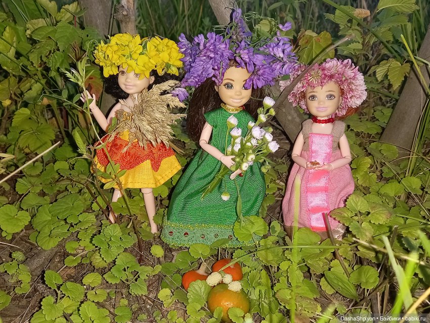 💐Венки и немного июльского урожая 🌾