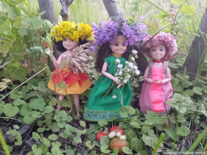 💐Венки и немного июльского урожая 🌾
