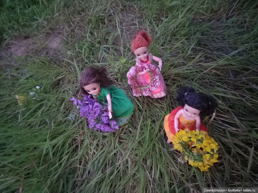 💐Венки и немного июльского урожая 🌾