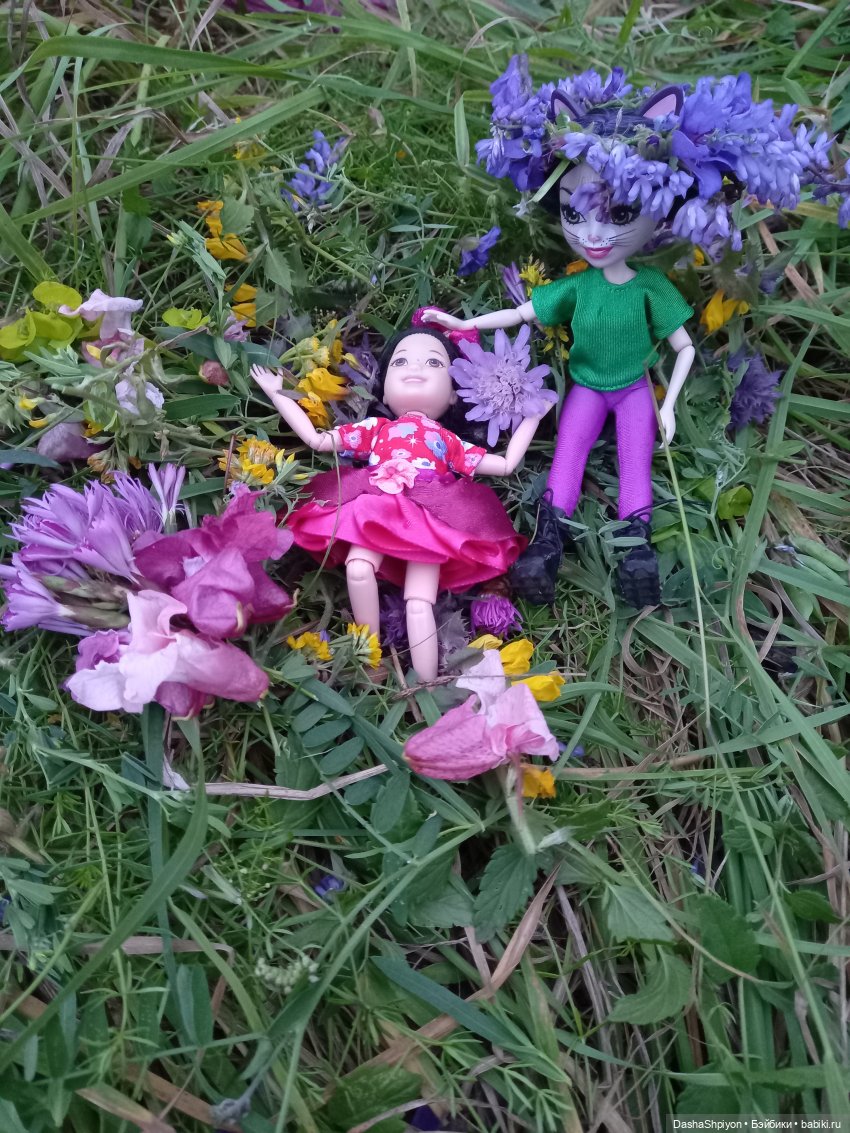 Гибрид энчантималс на теле пижамных принцесс 👸🏻