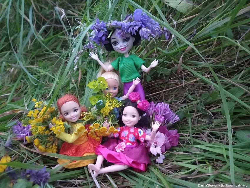 Гибрид энчантималс на теле пижамных принцесс 👸🏻