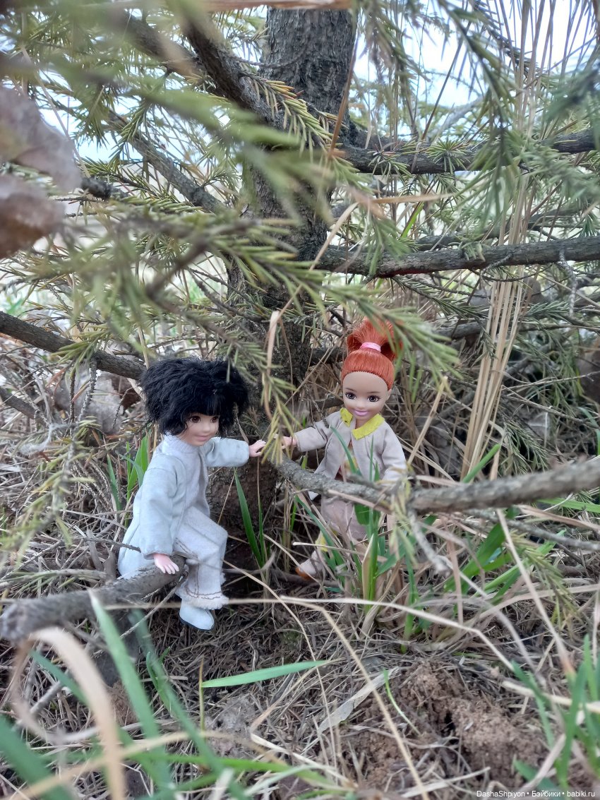 🌱Апрельская прогулка возле ёлочек🌲🌼