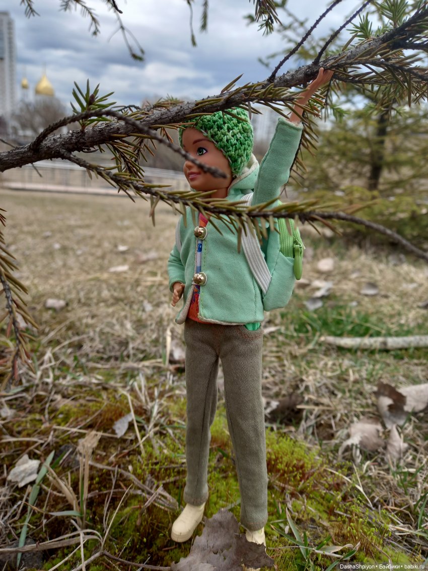 🌱Апрельская прогулка возле ёлочек🌲🌼 (фото 9)