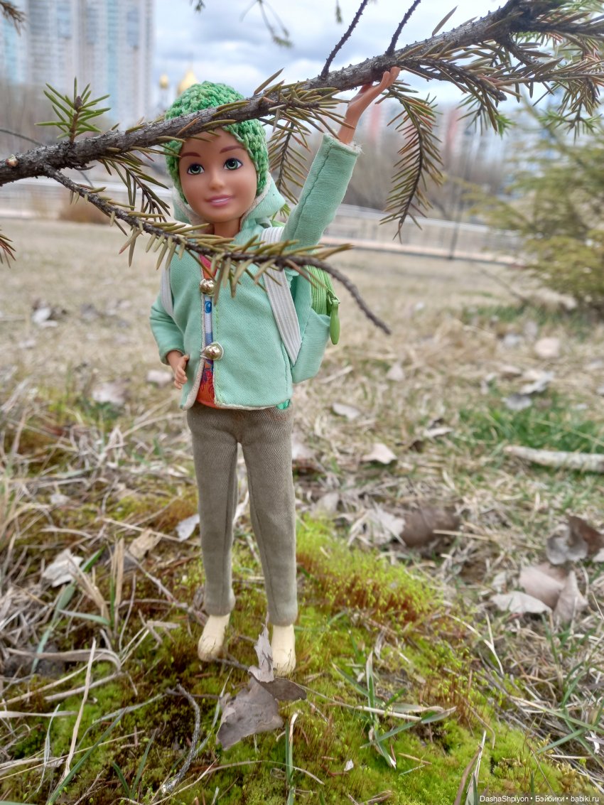 🌱Апрельская прогулка возле ёлочек🌲🌼 (фото 10)