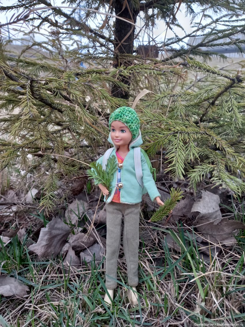 🌱Апрельская прогулка возле ёлочек🌲🌼