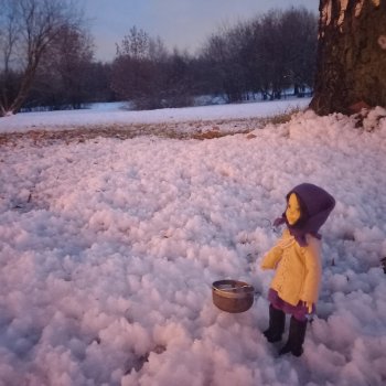 💜 Файлинка и первый снег (2 часть) 🌨️❄️