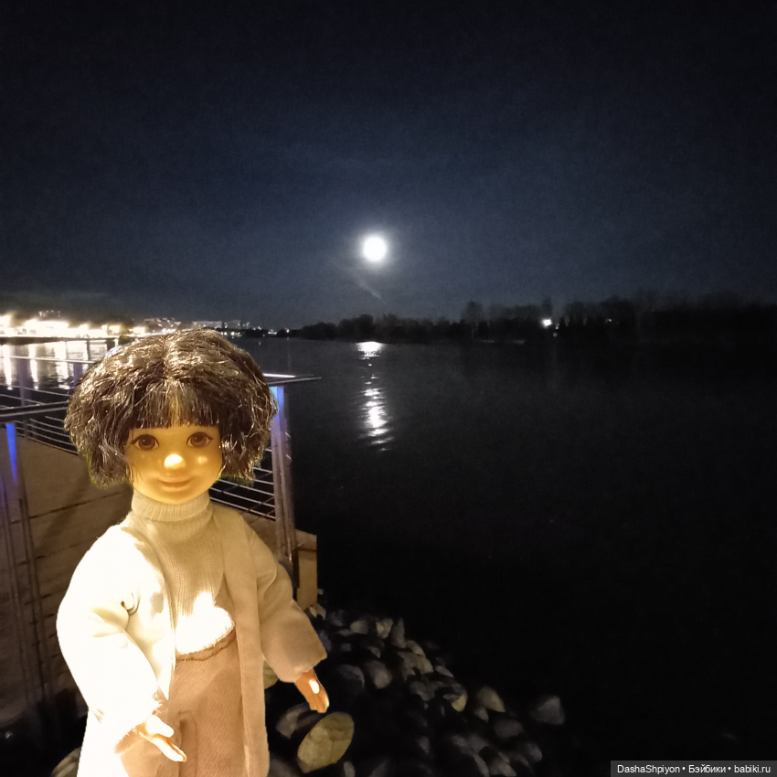 🌕 Ночная набережная 🌌🌊 — Гибриды шарнирных кукол (не БЖД): подбор тела