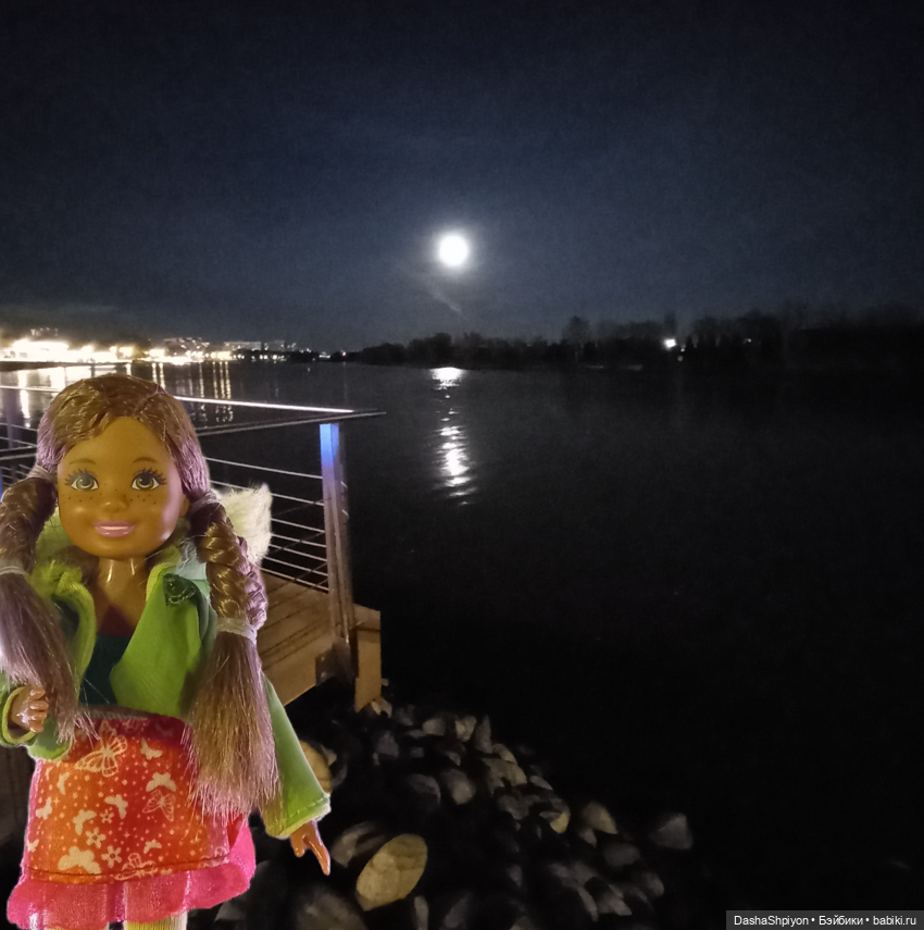 🌕 Ночная набережная 🌌🌊 — Гибриды шарнирных кукол (не БЖД): подбор тела