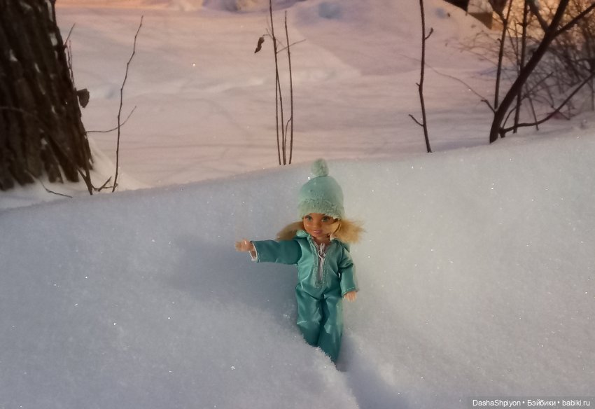 🌨️ Первая зимняя прогулка 💜❄️ (фото 6)
