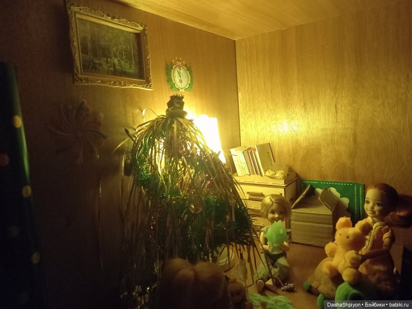 💗 Игра возле новогодней ёлки 🎄🦖 (фото 4)