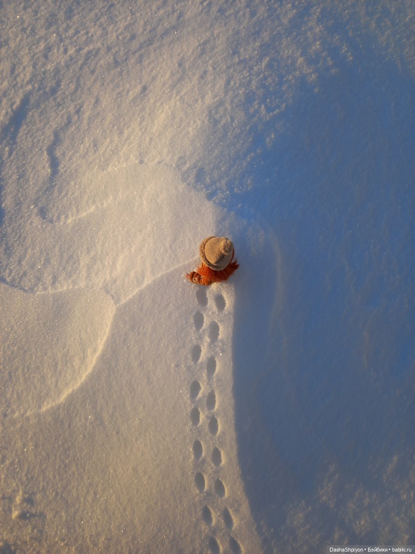 ☀️ Январская прогулка под солнцем ❄️🤍