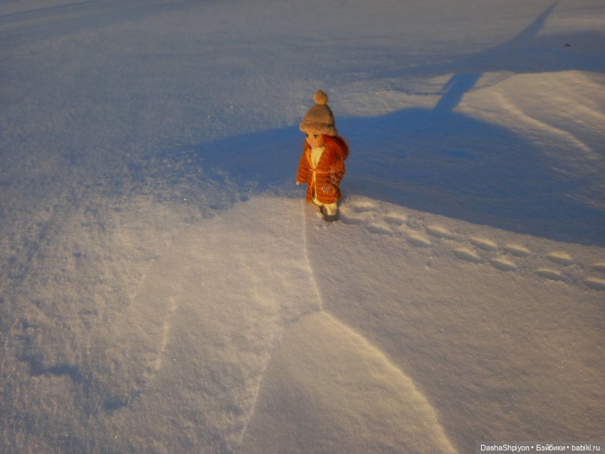 ☀️ Январская прогулка под солнцем ❄️🤍