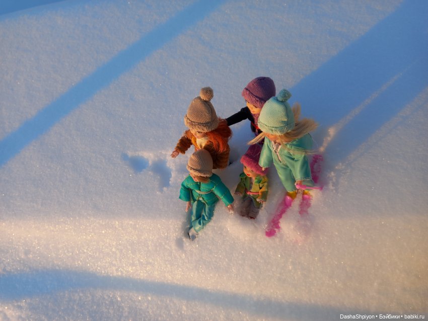 ☀️ Январская прогулка под солнцем ❄️🤍