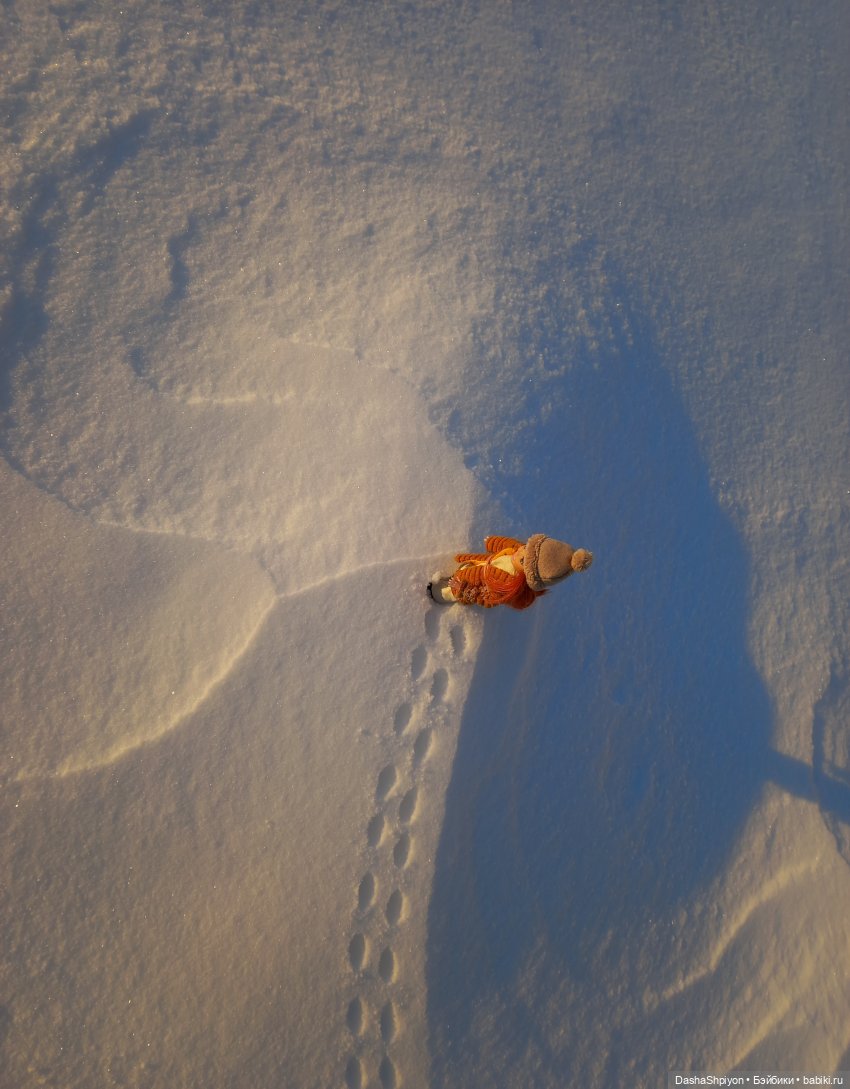 ☀️ Январская прогулка под солнцем ❄️🤍