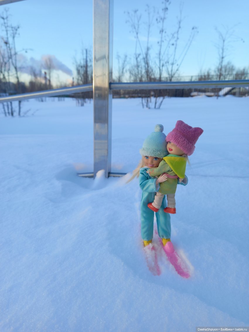 ☀️ Январская прогулка под солнцем ❄️🤍