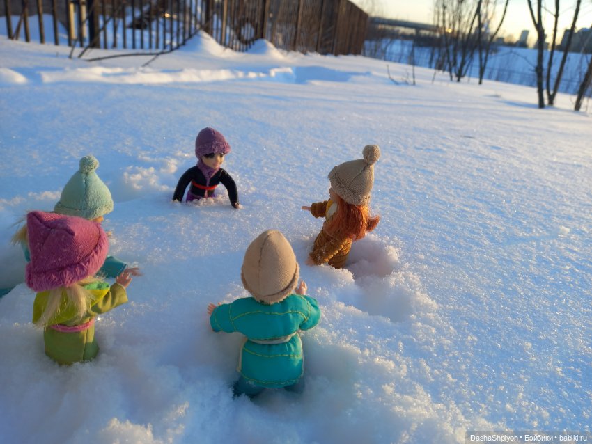 ☀️ Январская прогулка под солнцем ❄️🤍