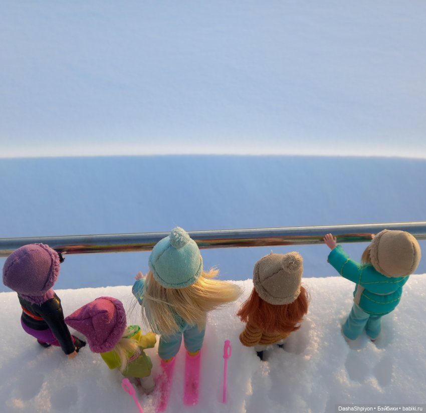 ☀️ Январская прогулка под солнцем ❄️🤍