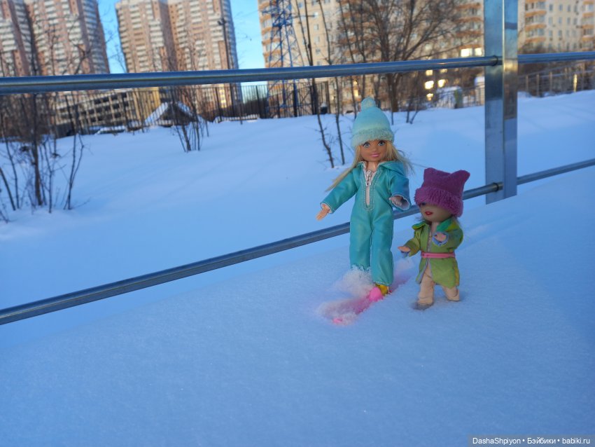 ☀️ Январская прогулка под солнцем ❄️🤍