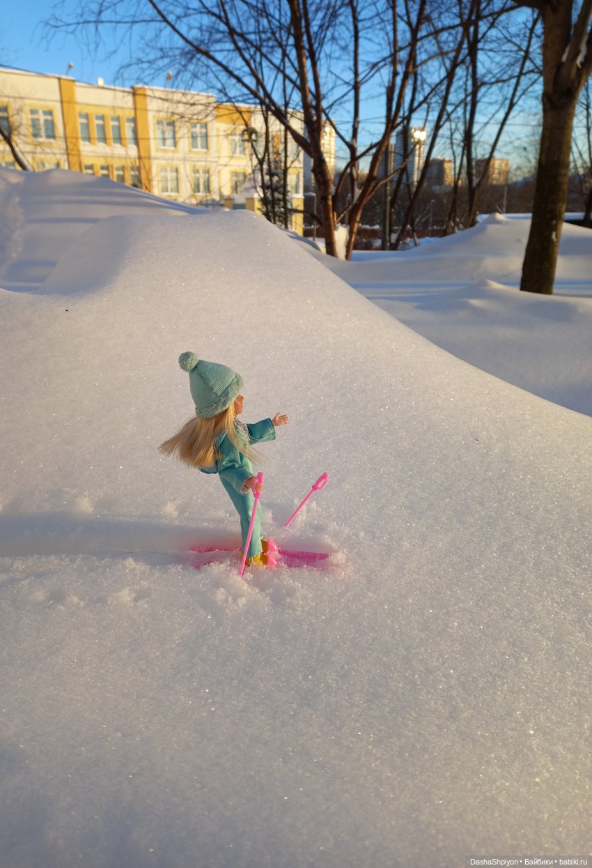 ☀️ Январская прогулка под солнцем ❄️🤍 (фото 3)