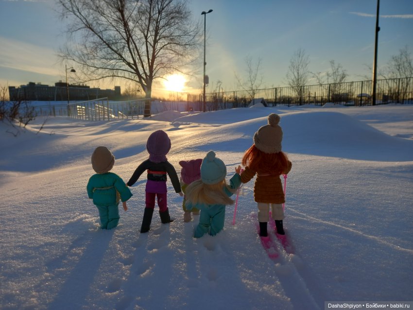 ☀️ Январская прогулка под солнцем ❄️🤍 (фото 7)