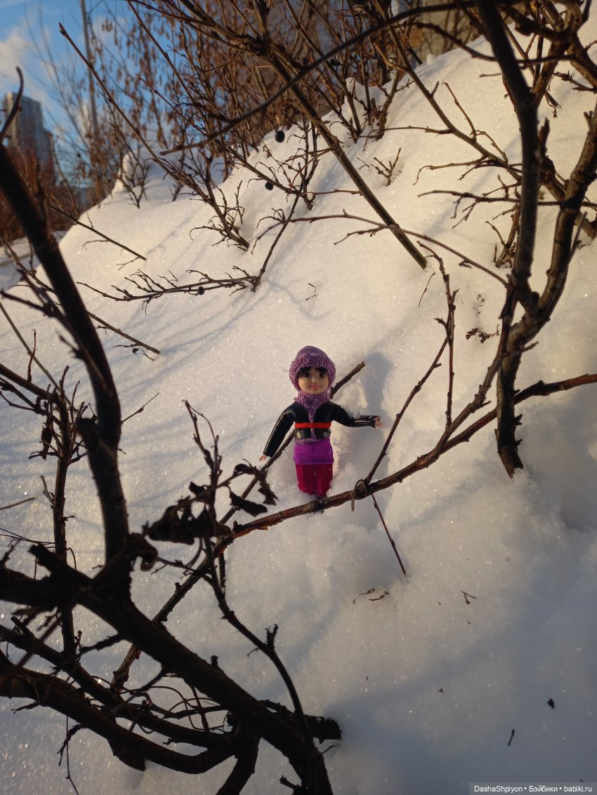 ☀️ Январская прогулка под солнцем ❄️🤍 (фото 5)