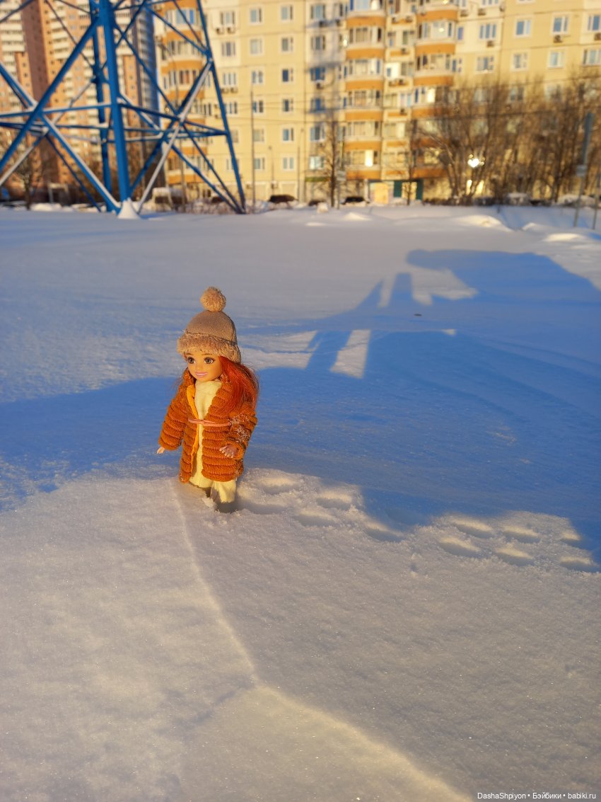 ☀️ Январская прогулка под солнцем ❄️🤍